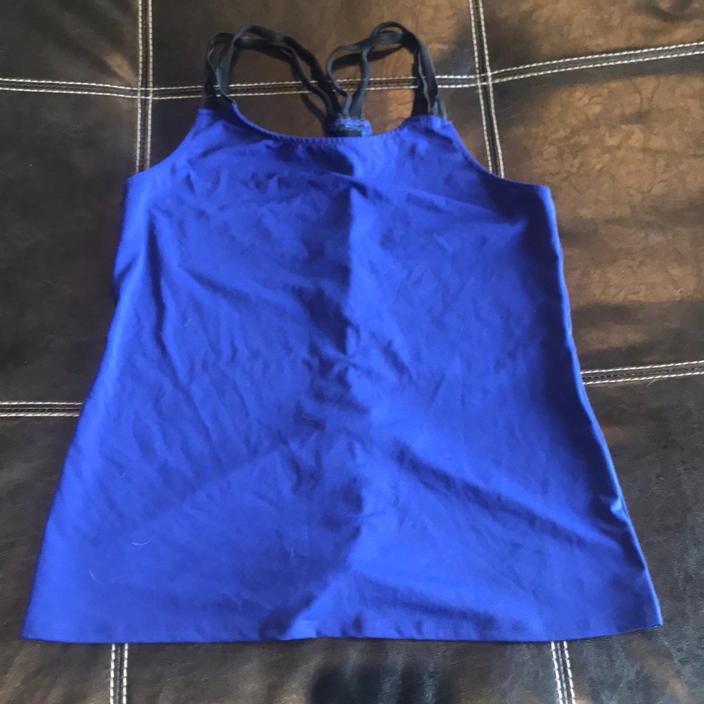 Blue Fabletics Workout Tank Top